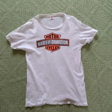 Harley Davidson 화이트 티셔츠 M 사이즈