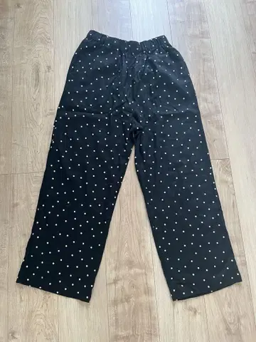 URBAN RESEARCH DOORS 도트 무늬 와이드 팬츠 M