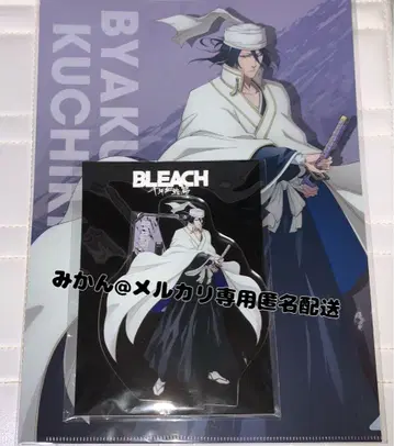 BLEACH 후목 시라야 아크릴 스탠드 클리어 파일