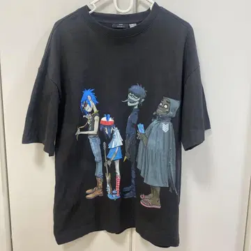 H&M GORILLAZ 고릴라즈 셔츠