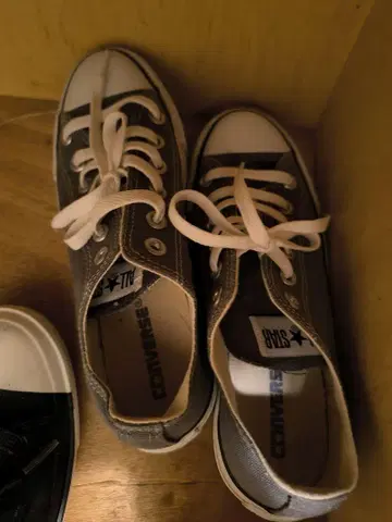 Converse All Star 그레이 스니커즈 us5 24cm