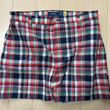 Polo Ralph Lauren 체크 무늬 숏 팬츠 사이즈 2