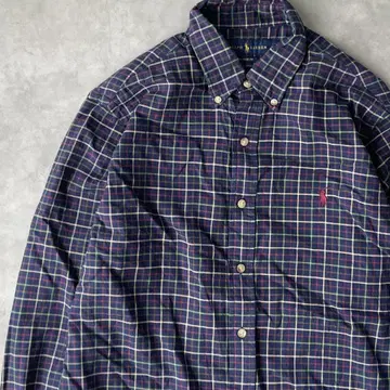 13434 Ralph Lauren 클래식 핏 체크 셔츠