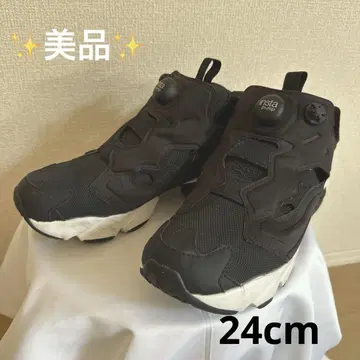 리복 펌프 퓨리 블랙 24cm