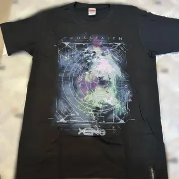 CROSSFAITH 티셔츠 블랙 M 사이즈