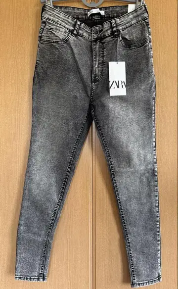 새상품 ZARA SUPER SKINNY 데님 32 그레이