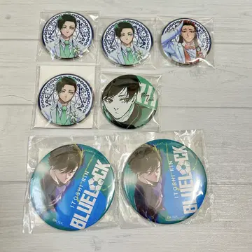 블루 록 이토시 린 마오 테루히데 아르티 메탈 배지 시크릿 메탈 캔뱃지