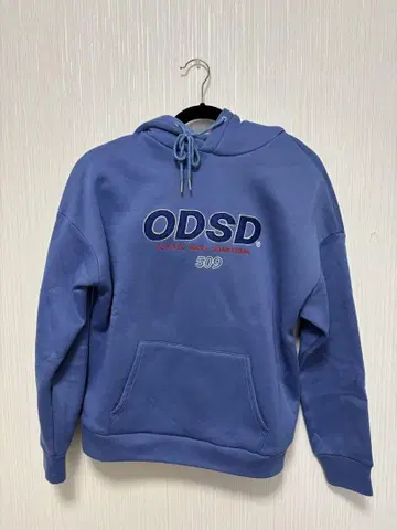 ODSD 블루 후드 부착 후드티