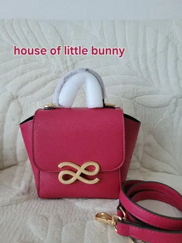 house of little bunny 숄더백 퓨샤 핑크