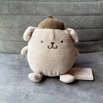 택 포함 산리오 폼폼푸딩 코듀로이 봉제 인형 마스코트