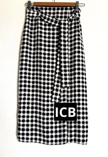ICB 랩 스타일 타이트 스커트