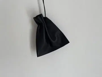 가죽 복조리 파우치