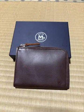 MEKKAO M9 브라운 가죽 코인 케이스