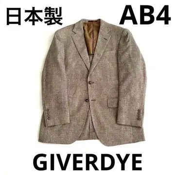 미사용 새상품 GIVERDYE 테일러드 자켓 AB4 일본제 83