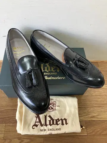 ALDEN 알든 빔즈 별주 3906 태슬 로퍼 9D