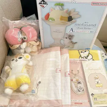 모프 샌드 mofusand 제일복권 복권 마스코트 봉제 인형 소품함