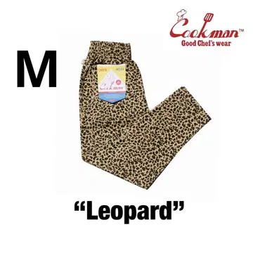 Cookman Chef Pants Leopard 셰프 팬츠 레오파드 무늬