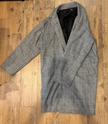 AZUL BY MOUSSY 체스터 코트 L 사이즈 그레이 계열