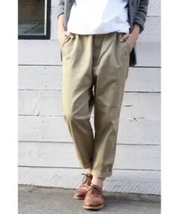 journal standard luxe 컴팩트 치노 크로스 사루엘 치노
