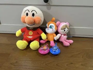 호빵맨 봉제 인형 세트