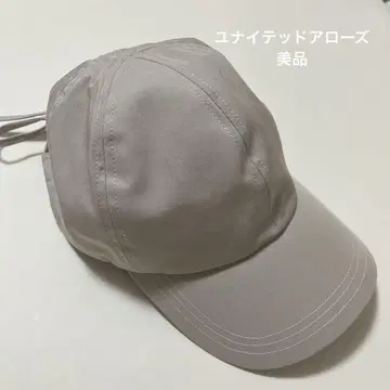 [ 새상품급 ] 유나이티드 애로우즈 백리본 캡 베이지