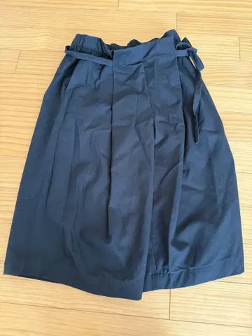 미즈이로 인드 mizuiroind 큐롯풍 팬츠 가우초 팬츠 블랙