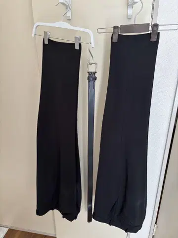 유니클로 감동 팬츠 BLACK 허리 73cm 길이 76cm 벨트