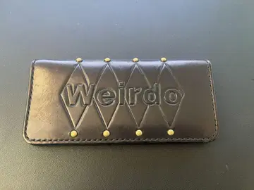 위어드 WEIRDO 지갑 블랙 장지갑