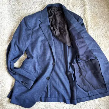 새상품급 제냐 zegna 썸머 울 백 오픈 L 네이비