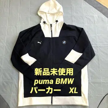 미사용 새상품 Puma BMW 콜라보 후드티 네이비/화이트 XL
