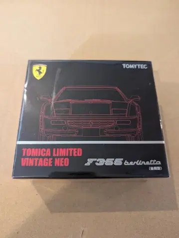 새상품 TLV-NEO 페라리 F355 베를리네타 빨간색 완제품