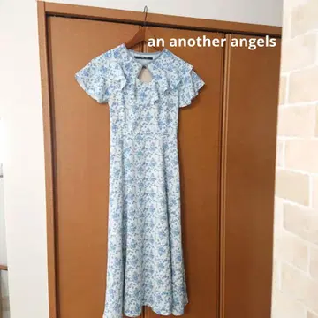 1회 착용 새상품급 an another angels 꽃무늬 원피스 프리
