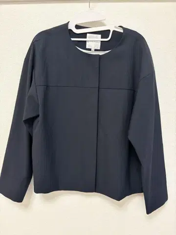 KUMIKYOKU 노카라 자켓 네이비 사이즈 2
