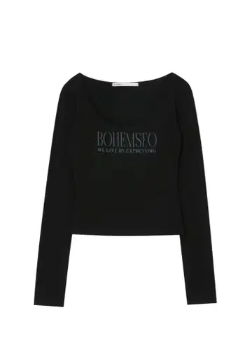 BOHEMSEO BOHEMIAN SEOUL 블랙 검정 롱 슬리브