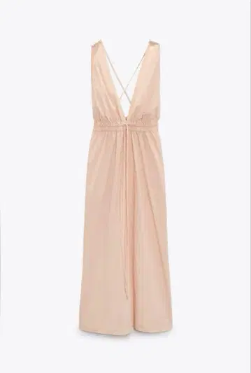 ZARA 나일론 크로스 스트랩 점퍼 스커트