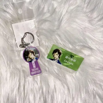 명탐정 코난 모로후시 타카아키 아크릴 네임 배지 최애 캐릭터 참 키링
