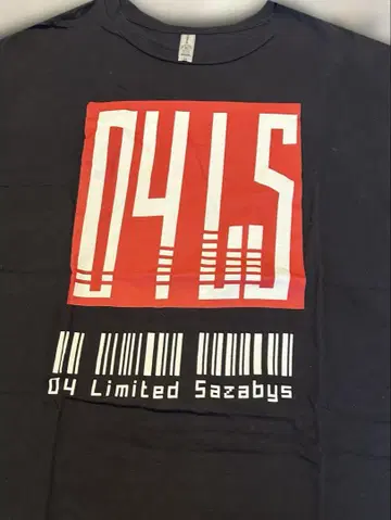 04 Limited Sazabys 밴딩 티셔츠 M