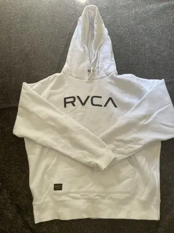 RVCA 화이트 후드티 BD042-159