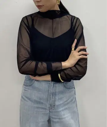 라운지 드레스 튤 티셔츠