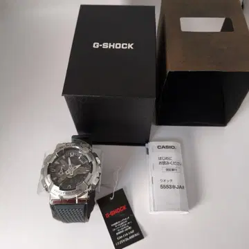 [미사용] G-SHOCK GM-110-1AJF 실버 카시오