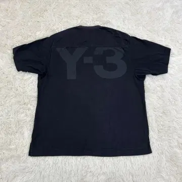 Y's Lee 백 로고 티셔츠 남성용 반팔 셔츠