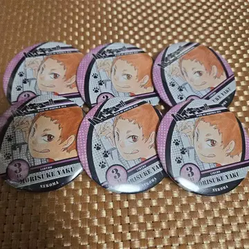 하이큐 야쿠 모리스케 컬렉션 캔뱃지