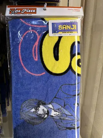 USJ 한정판 원피스 상디 페이스 타월