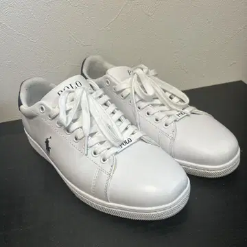 POLO 화이트 스니커즈