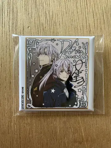 점프 SQ D.Gray-man 아렌 뿔 캔뱃지 당첨