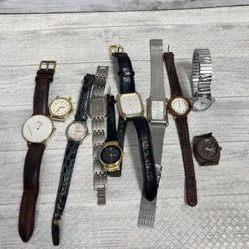 고정 시계 10개 정리 관리 번호 74 DW NIXON ALBA 등