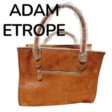 [택 포함 새상품] ADAM ET ROPE 브라운 스퀘어형 보스턴 토트