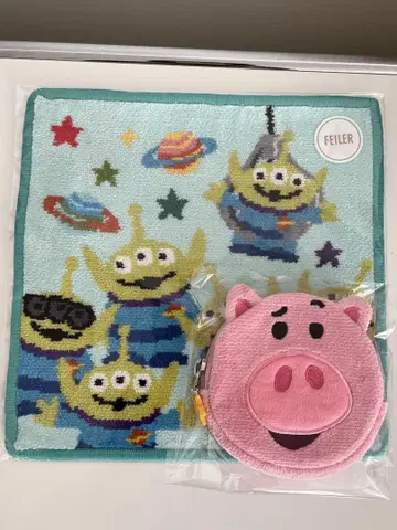 페일러 햄 파우치 해피토이박스 스페이스 크레인 손수건 한정