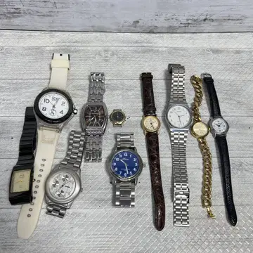 작동 불량 시계 10개 묶음 관리번호 75 CASIO, CITIZEN 등