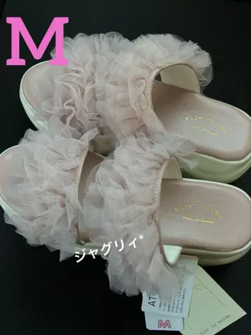 시마무라 츠지 노조미 샌들 핑크 L